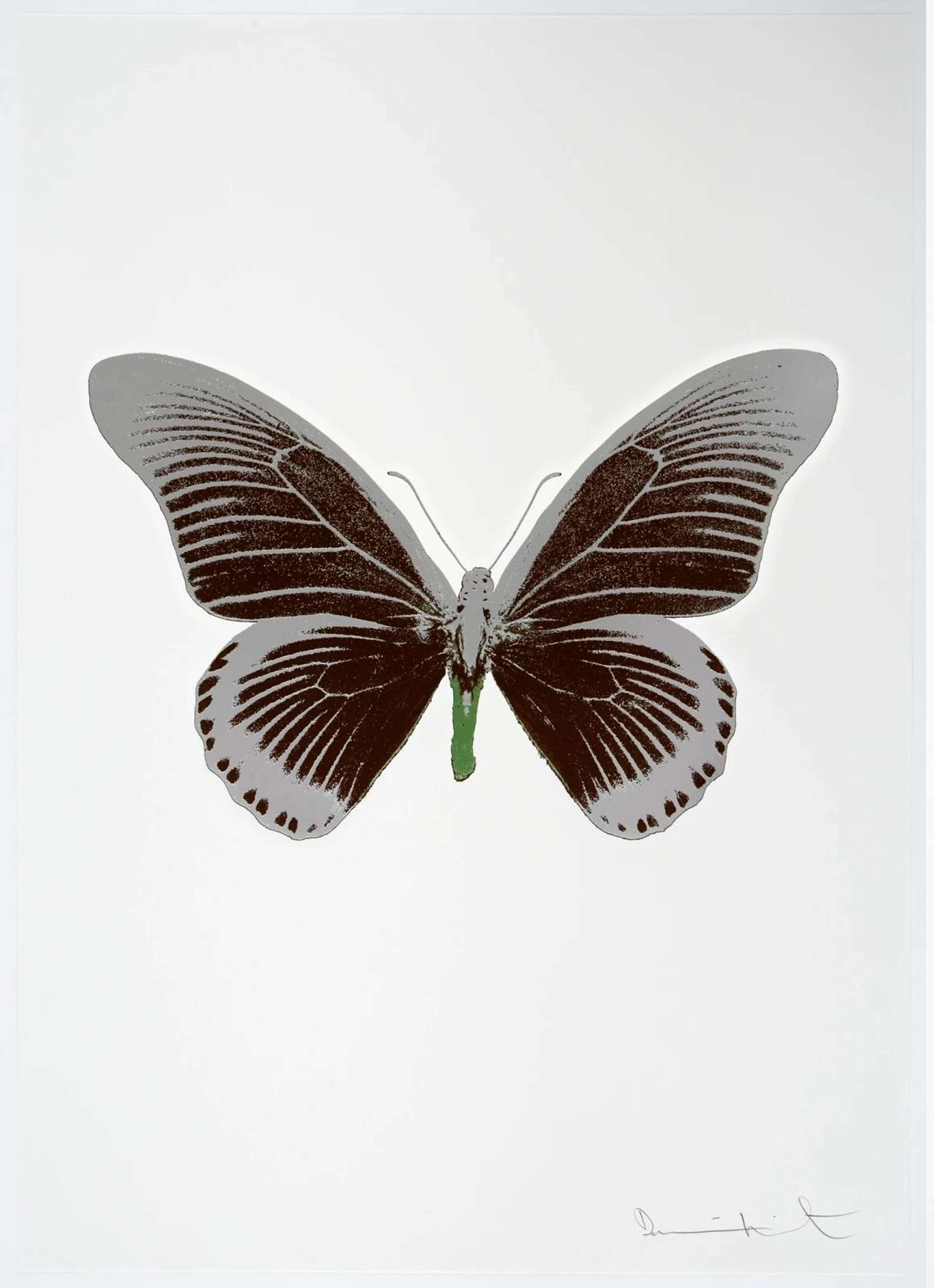 The Souls IV (chocolate, silver gloss, leaf green) - Signed Print by Damien Hirst 2010 - MyArtBroker