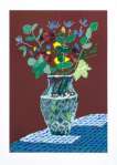 25th March, 2021, Flowers On The Table Edge - Signed Print