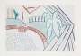 David Hockney: My Pool And Terrace - Signed Print