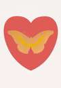 Damien Hirst: I Love You (coral, cool gold, oriental gold) - Signed Print