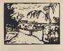 Erich Heckel: Way Near Rome - Signed Print