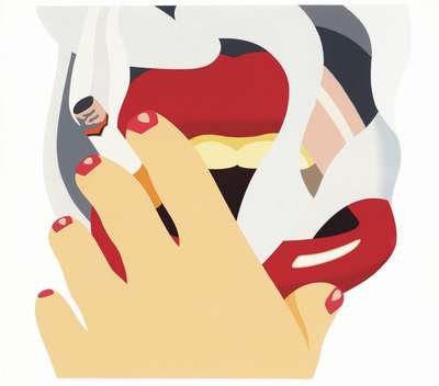 Smoker - Signed Print by Tom Wesselmann 1976 - MyArtBroker
