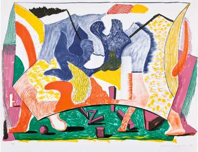 Twelve Fifteen - Signed Print by David Hockney 1991 - MyArtBroker