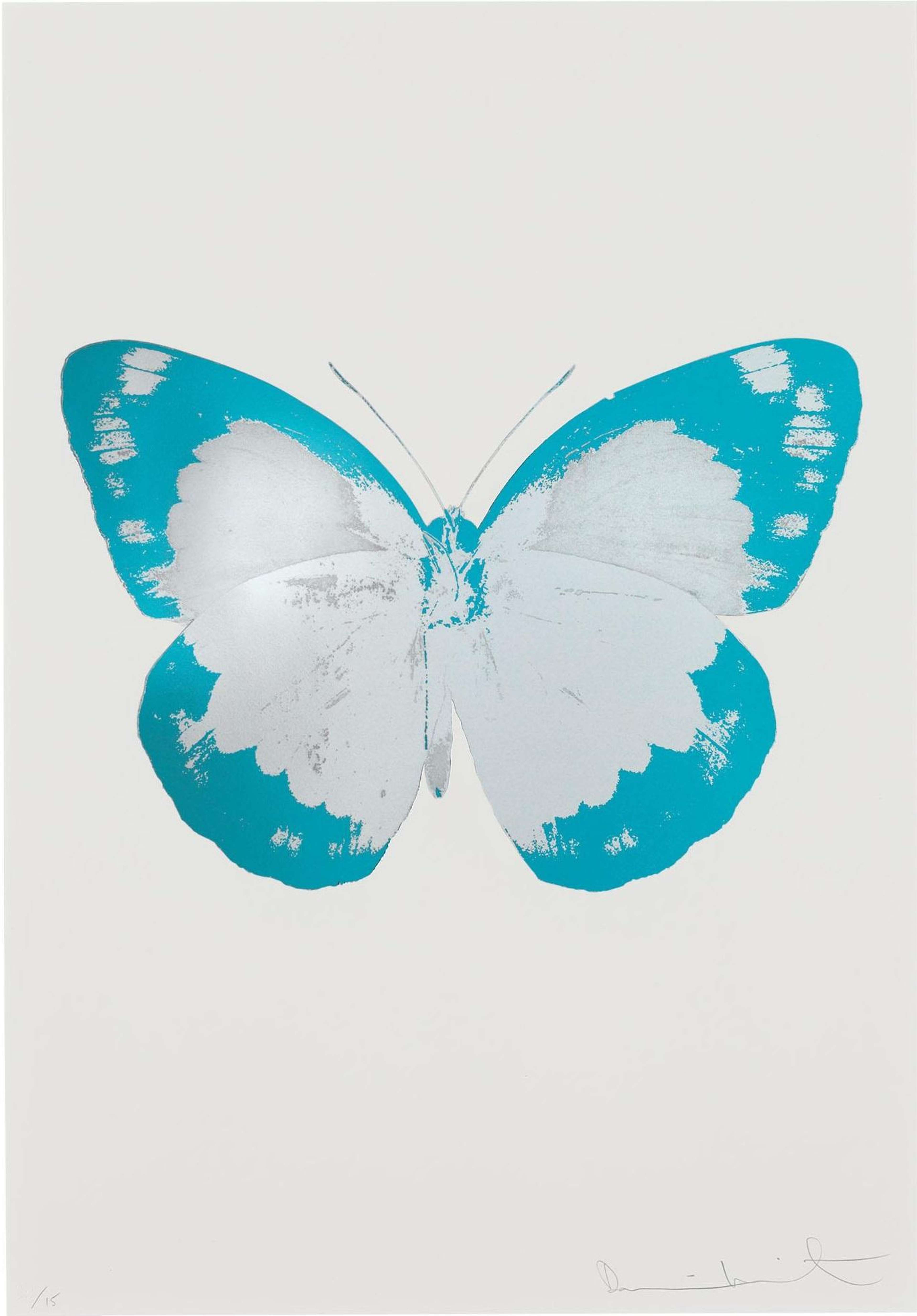 The Souls II (silver gloss, topaz, blind impression) - Signed Print by Damien Hirst 2010 - MyArtBroker