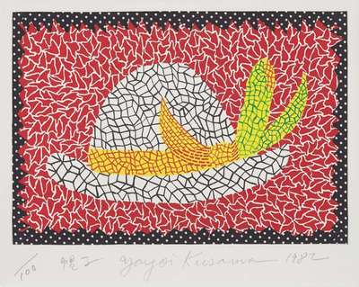 Hat - Signed Print by Yayoi Kusama 1982 - MyArtBroker