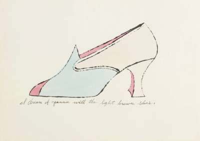 A Dream Of Jeannie With The Light Brown Shoes - Unsigned Print by Andy Warhol 1955 - MyArtBroker