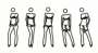 Julian Opie: Bijou Gets Undressed 6 - Signed Print