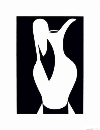 Large White Jug - Signed Print by Patrick Caulfield 1990 - MyArtBroker