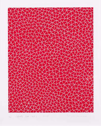 Infinity Nets (WR) - Signed Print by Yayoi Kusama 2004 - MyArtBroker