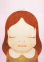 Yoshitomo Nara: Cosmic Girl Eyes Closed - Unsigned Print