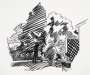 Tom Wesselmann: Jeannie's Backyard Easthampton - Signed Print