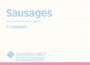 Damien Hirst: Sausages - Signed Print