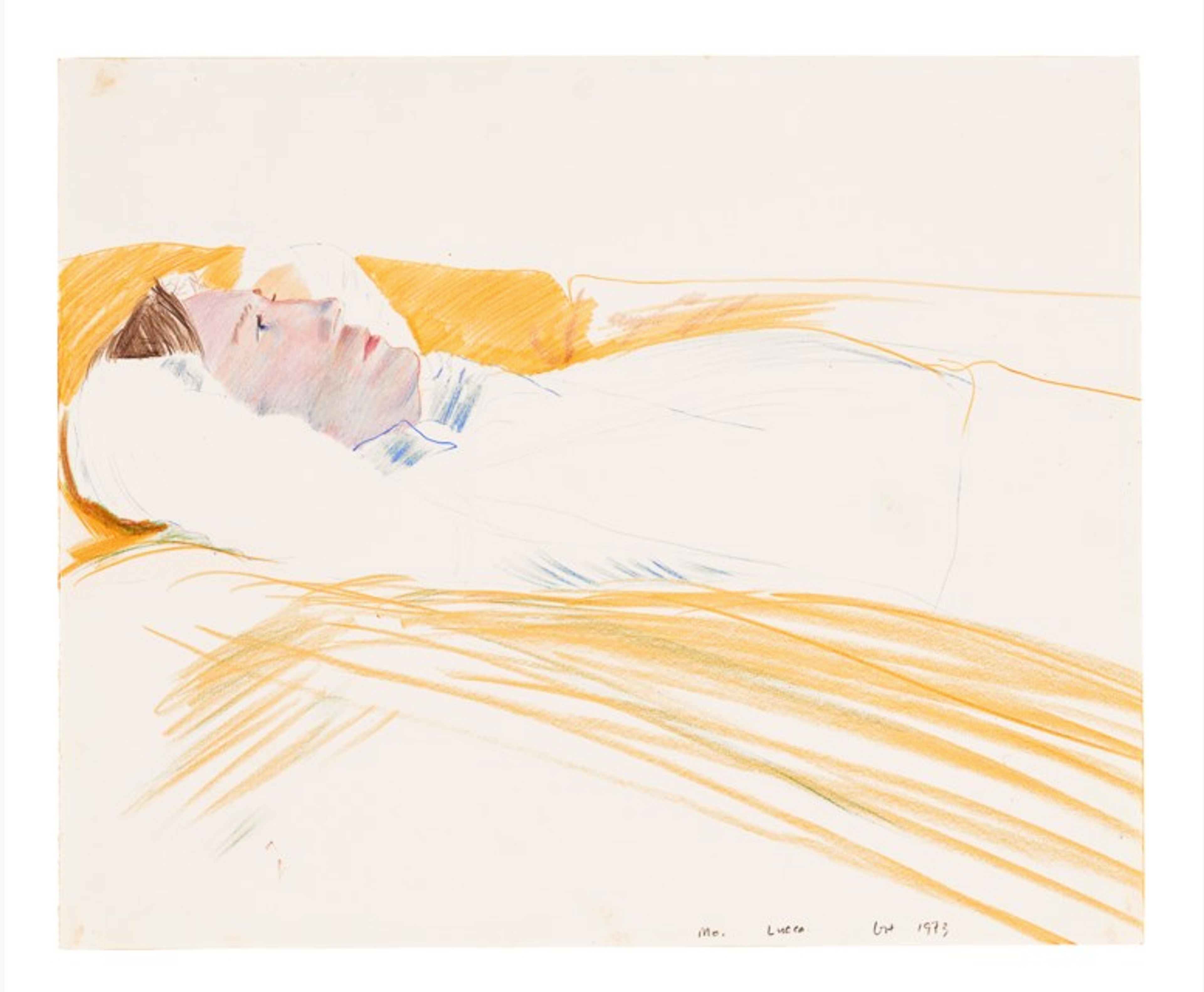 Mo Lucca - par David Hockney