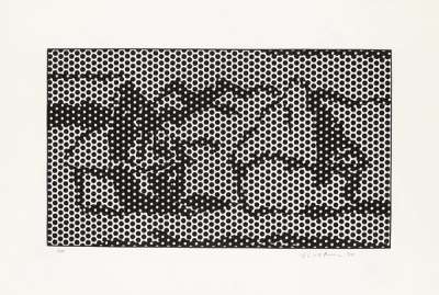 Haystack #7 - Signed Print by Roy Lichtenstein 1969 - MyArtBroker