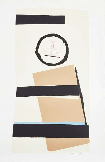 Pauillac 1 - Signed Print by Robert Motherwell 1973 - MyArtBroker