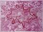 Grayson Perry: A Map of Days (red) - Signed Print