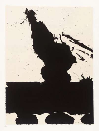 Africa 2 - Signed Print by Robert Motherwell 1970 - MyArtBroker