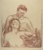 Edvard Munch: Two Humans - Signed Print