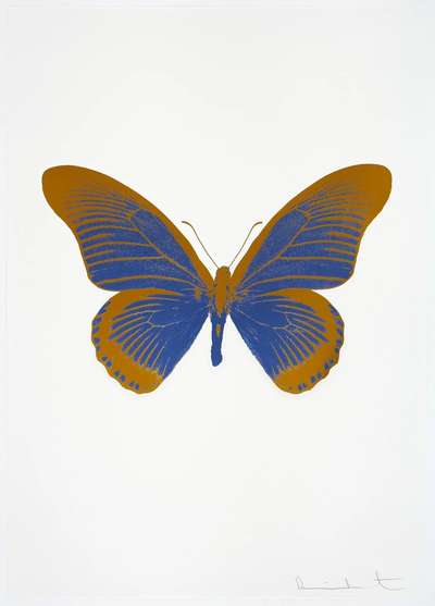 The Souls IV (frost blue, paradise copper) - Signed Print by Damien Hirst 2010 - MyArtBroker