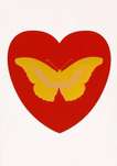 I Love You (red, oriental gold, cool gold) - Signed Print