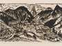 Ernst Ludwig Kirchner: Stafelalp Mit Tinzenhorn - Signed Print