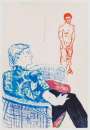 David Hockney: Joe With David Harte - Signed Print