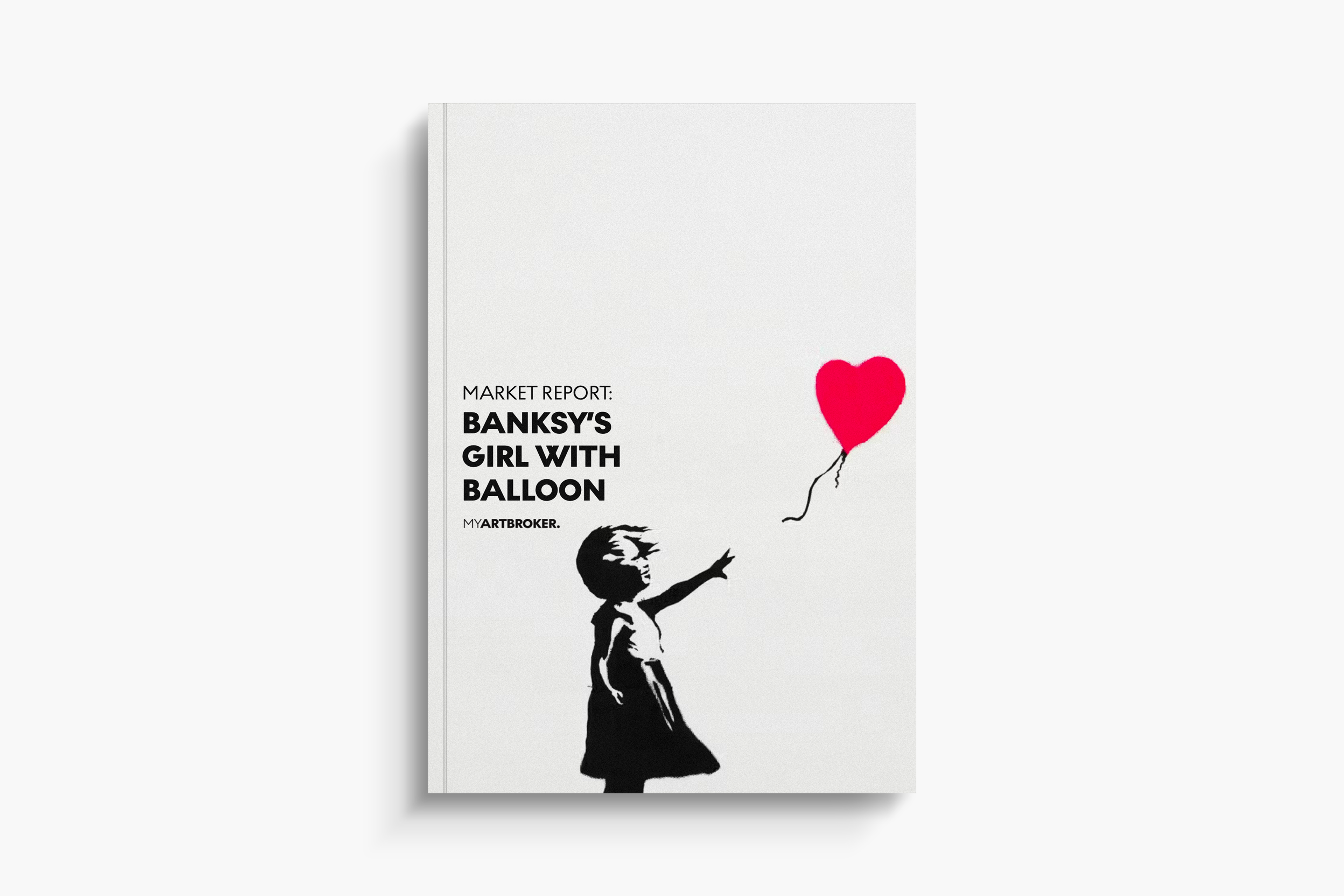 Girl With Balloon Banksy Rapport Couverture