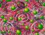 Kenny Scharf: Space Balls - Signed Print