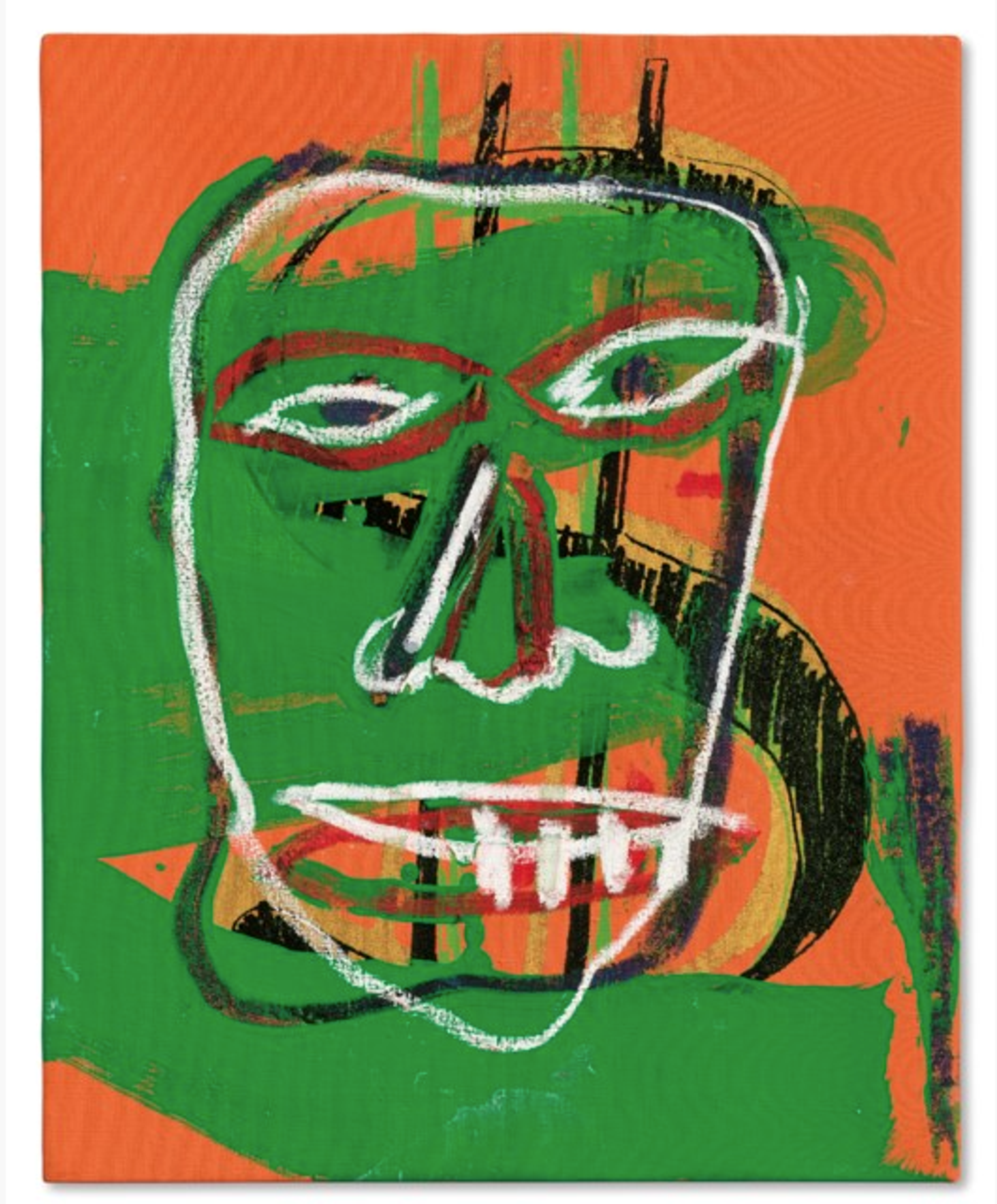 Collaboration - par Jean-Michel Basquiat et Andy Warhol