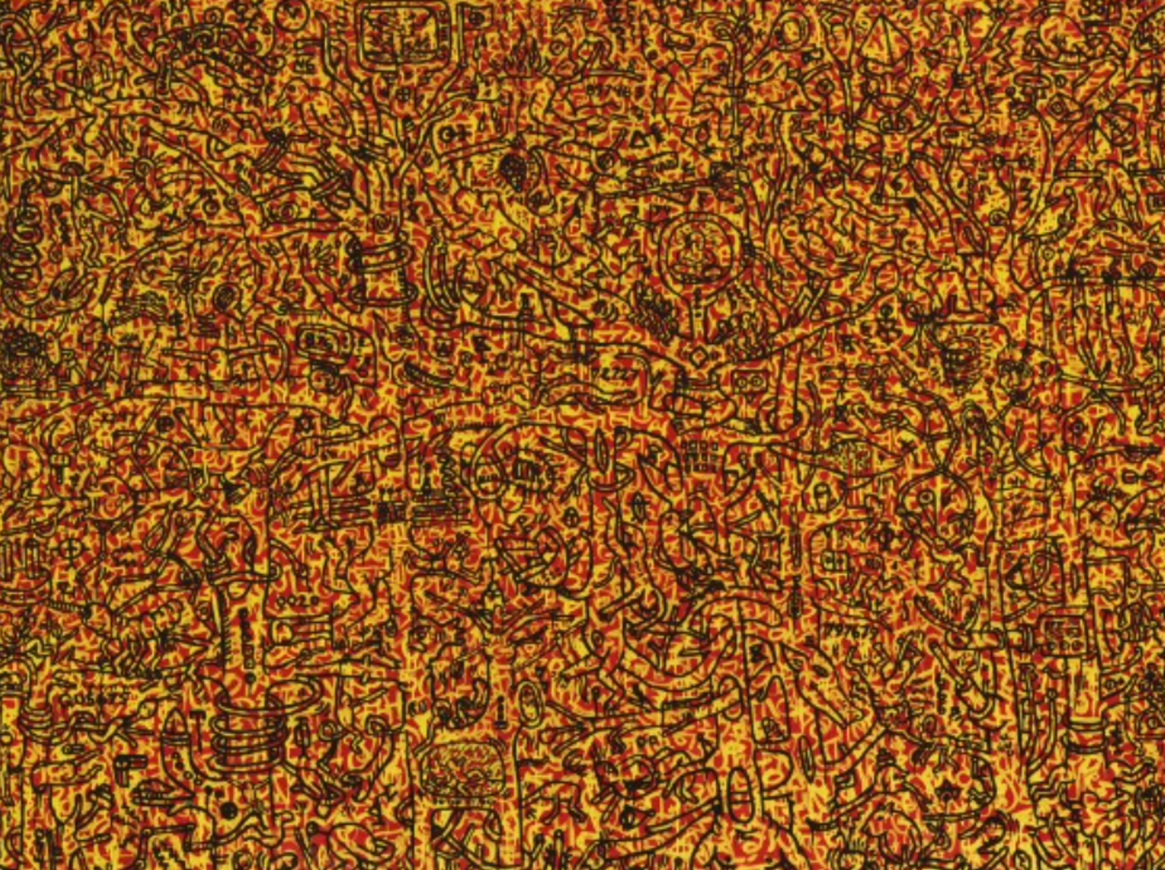 La Dernière Forêt tropicale par Keith Haring