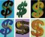 Andy Warhol: Dollar Sign (F. & S. II.274-279) (complete set) - Signed Print