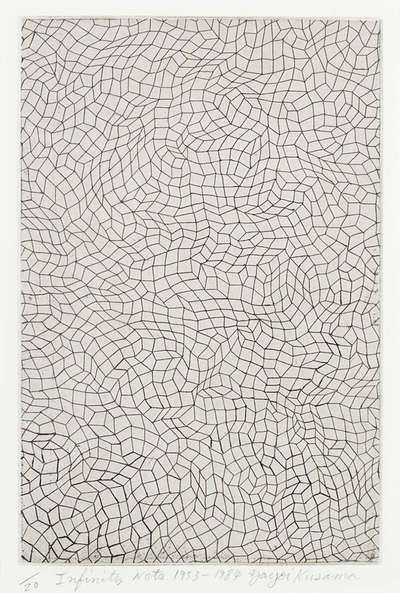 Infinity Nets - Signed Print by Yayoi Kusama 1984 - MyArtBroker