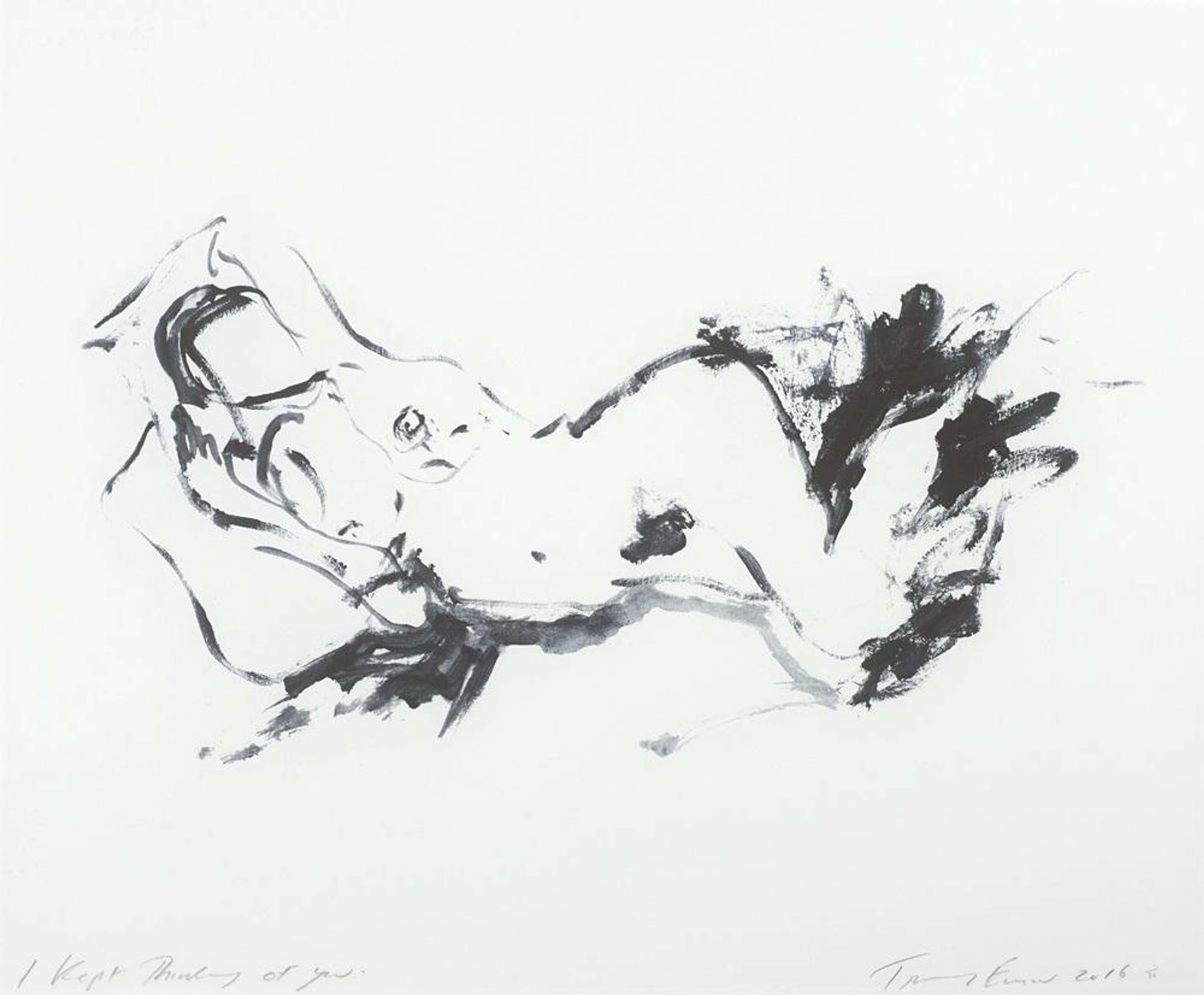 Je n'arrêtais pas de penser à toi de Tracey Emin