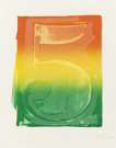 Figure 5 (Color Numeral) - Signed Print