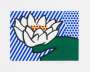 Roy Lichtenstein: Water Lily - Signed Print