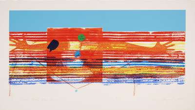Window Washer Glass House - Signed Print by James Rosenquist 1978 - MyArtBroker