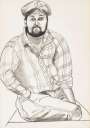 Alice Neel: Joe Wilfer - Signed Print