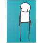 Stik: Deep (teal) - Signed Print