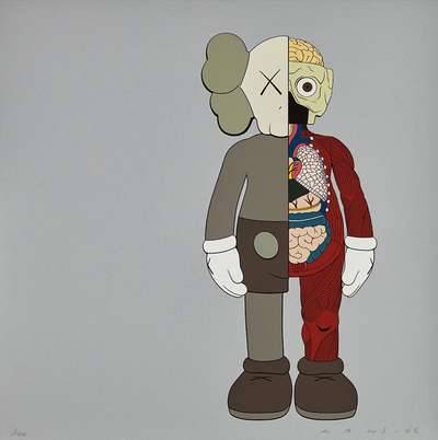 Dissected Companion (brown) - Signed Print by KAWS 2006 - MyArtBroker