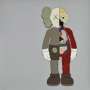 KAWS: Dissected Companion (brown) - Signed Print