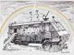 Police Riot Van (Dismaland gift print) - Signed Print