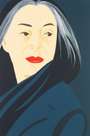 Alex Katz: Black Scarf - Signed Print