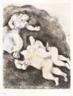 Lot Et Ses Filles - Signed Print