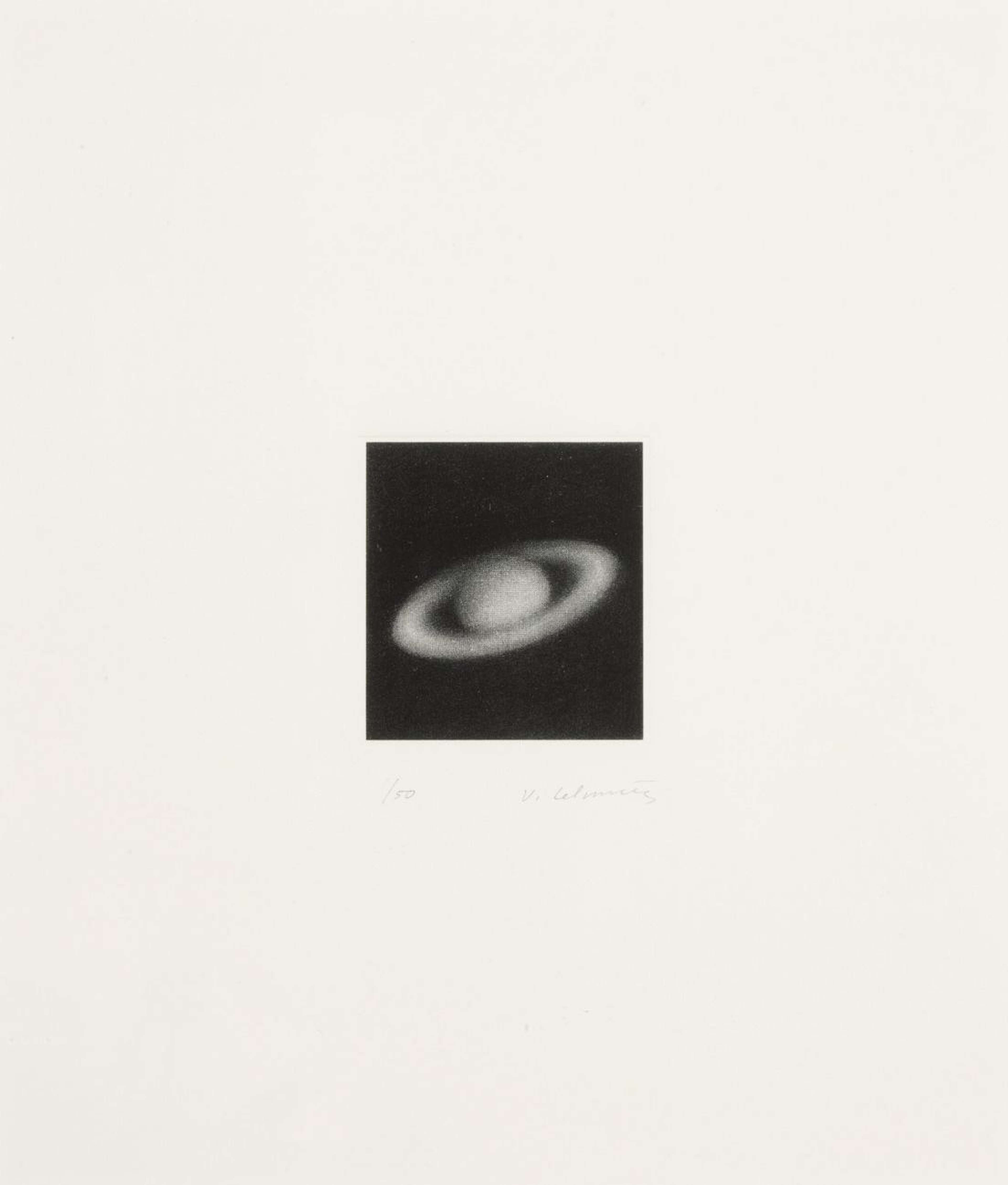 Untitled (Saturn) - Signed Print by Vija Celmins 1985 - MyArtBroker