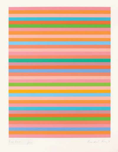 Rose Rose - Signed Print by Bridget Riley 2011 - MyArtBroker