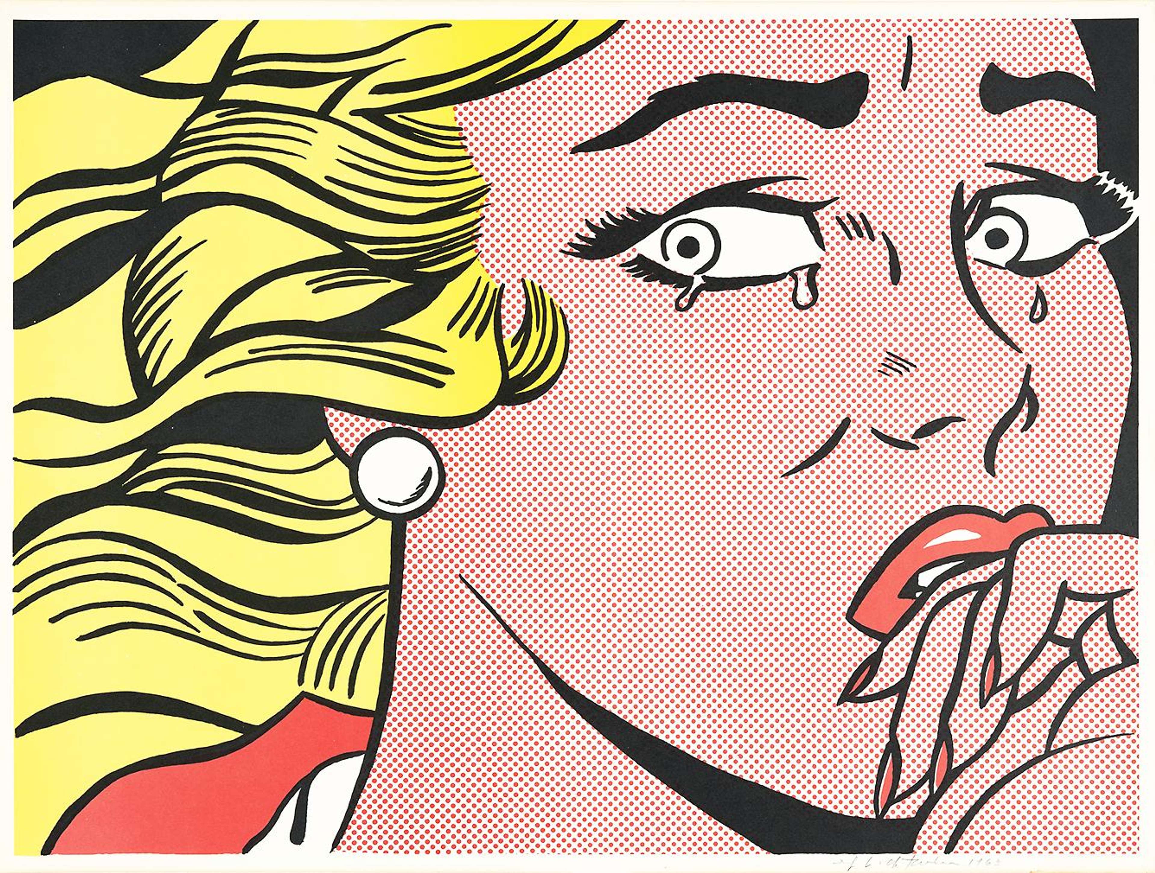 Crying Girl de Roy Lichtenstein