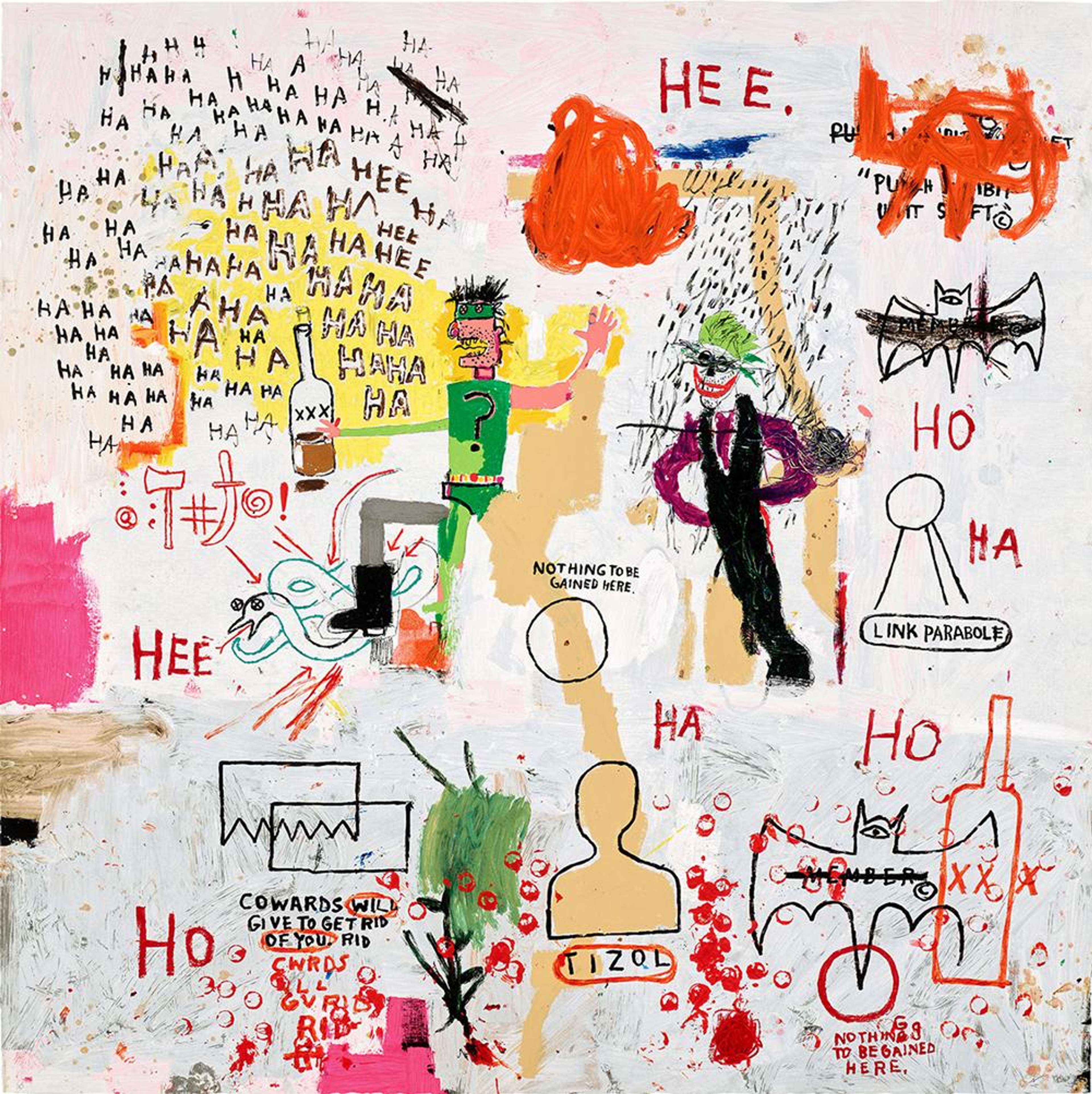 Riddle Me This Batman de Jean-Michel Basquiat - MyArtBroker