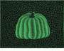 Yayoi Kusama: Pumpkin (green) - Signed Print