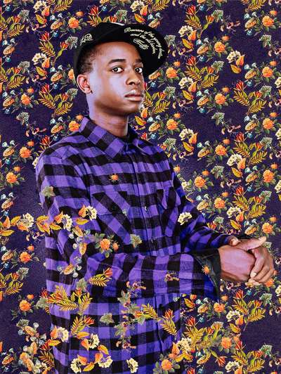 After Albrecht Dürer’s Self Portrait (Olufemi Akiwumi-Assani) - Signed Print by Kehinde Wiley 2009 - MyArtBroker