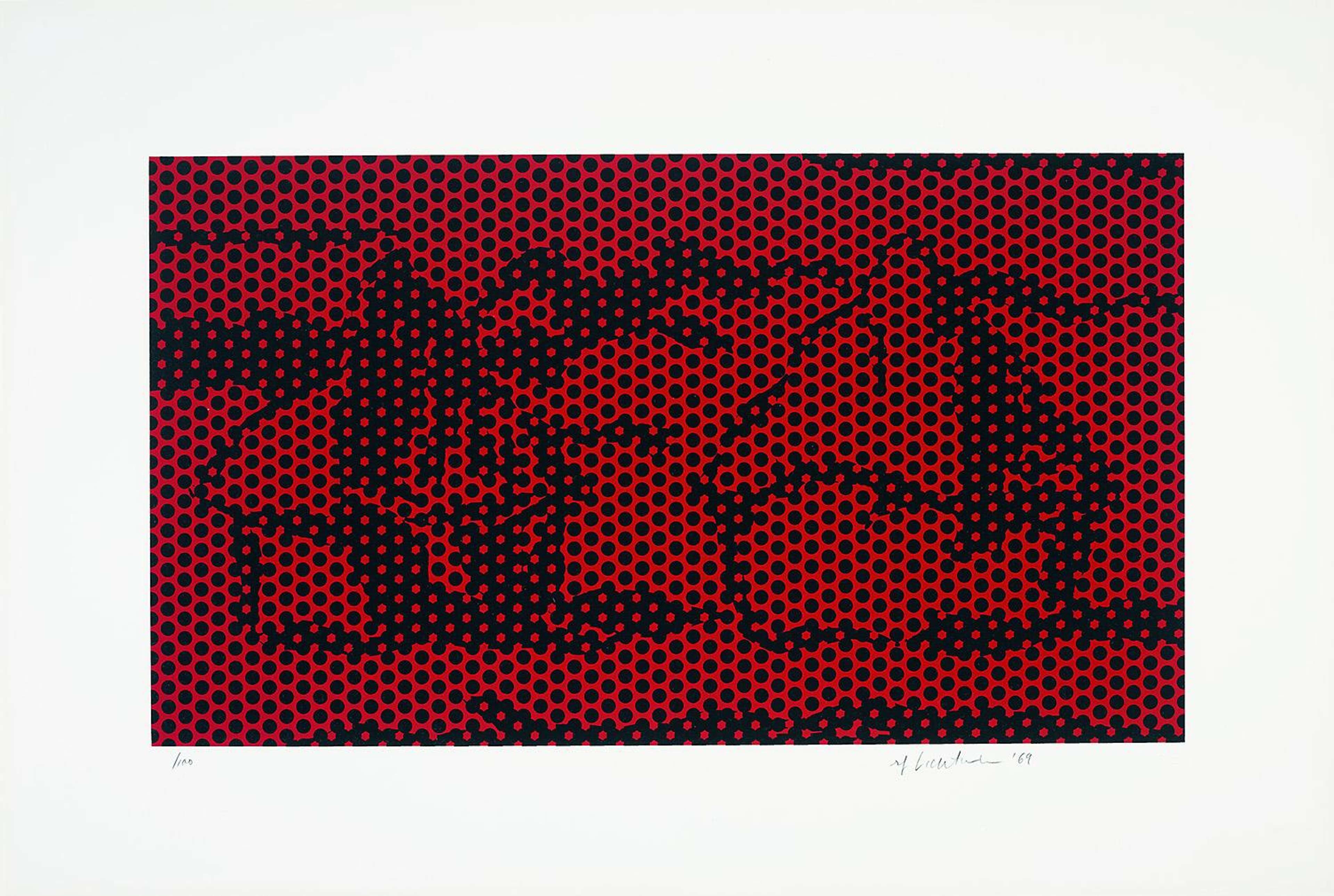 Haystack #6 - Signed Print by Roy Lichtenstein 1969 - MyArtBroker
